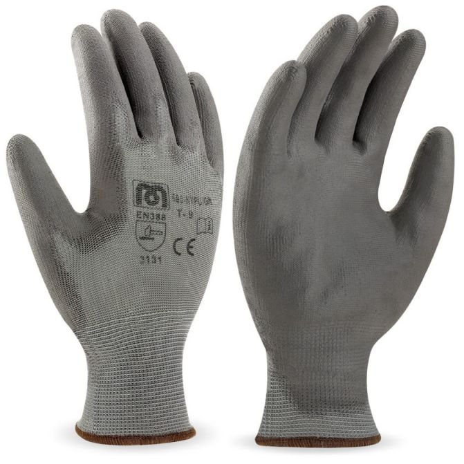 Guante nylon poliuretano gris 688-NYPU/G - Referencia 688-NYPU/G/N